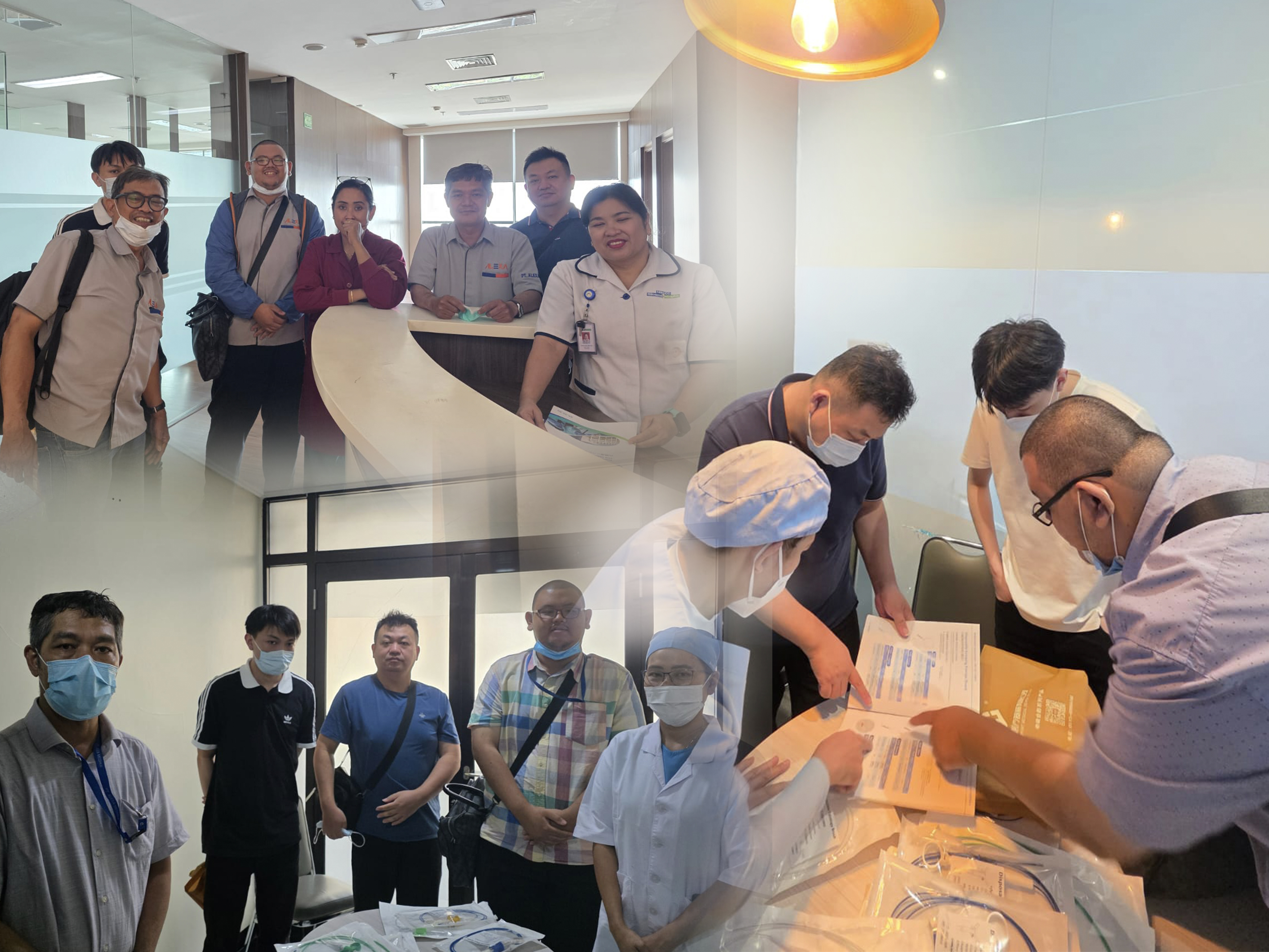 Kunjungan Alexa Memperkenalkan Produk Endoskopi pada beberapa RS di Jakarta