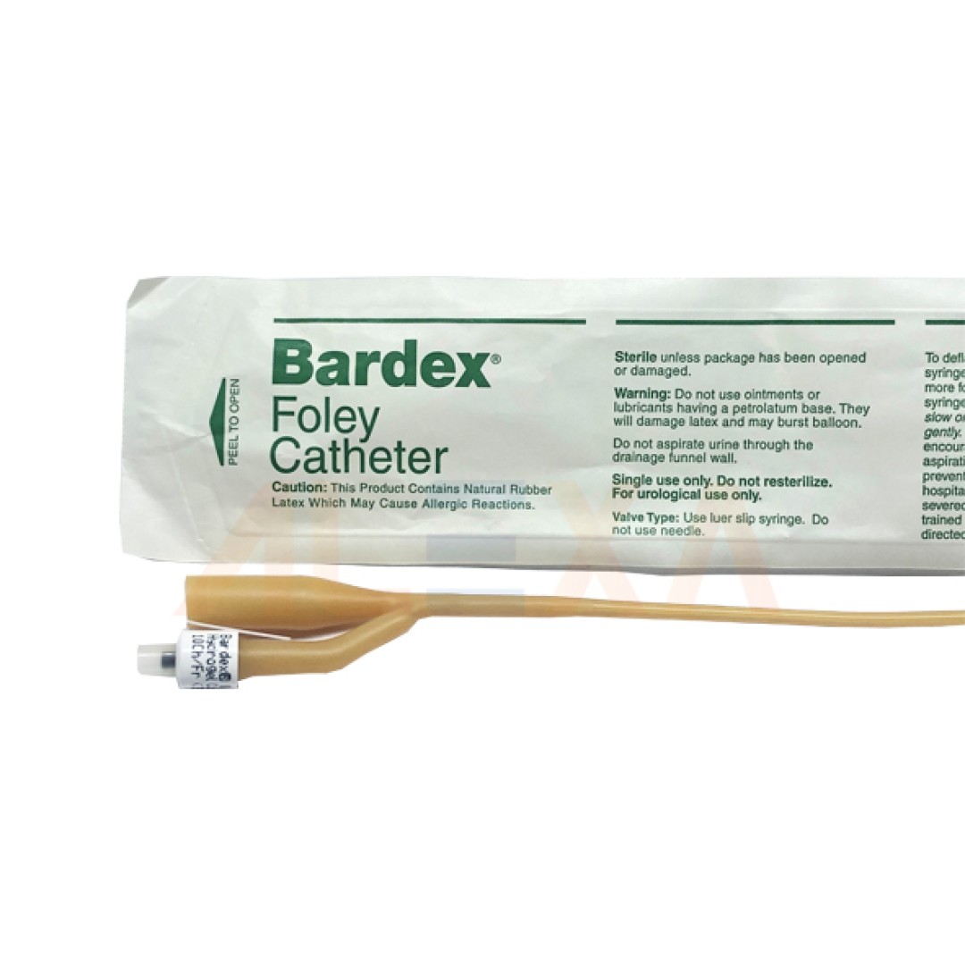 BARDEX HYDROGEL-COATED 2-WAY FOLEY CATHETER (PEDIATRIC)