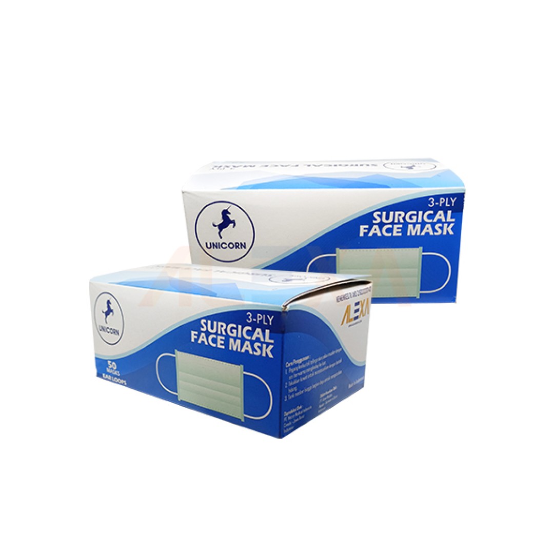UNICORN Surgical Face Mask 3-Ply (Earloop)