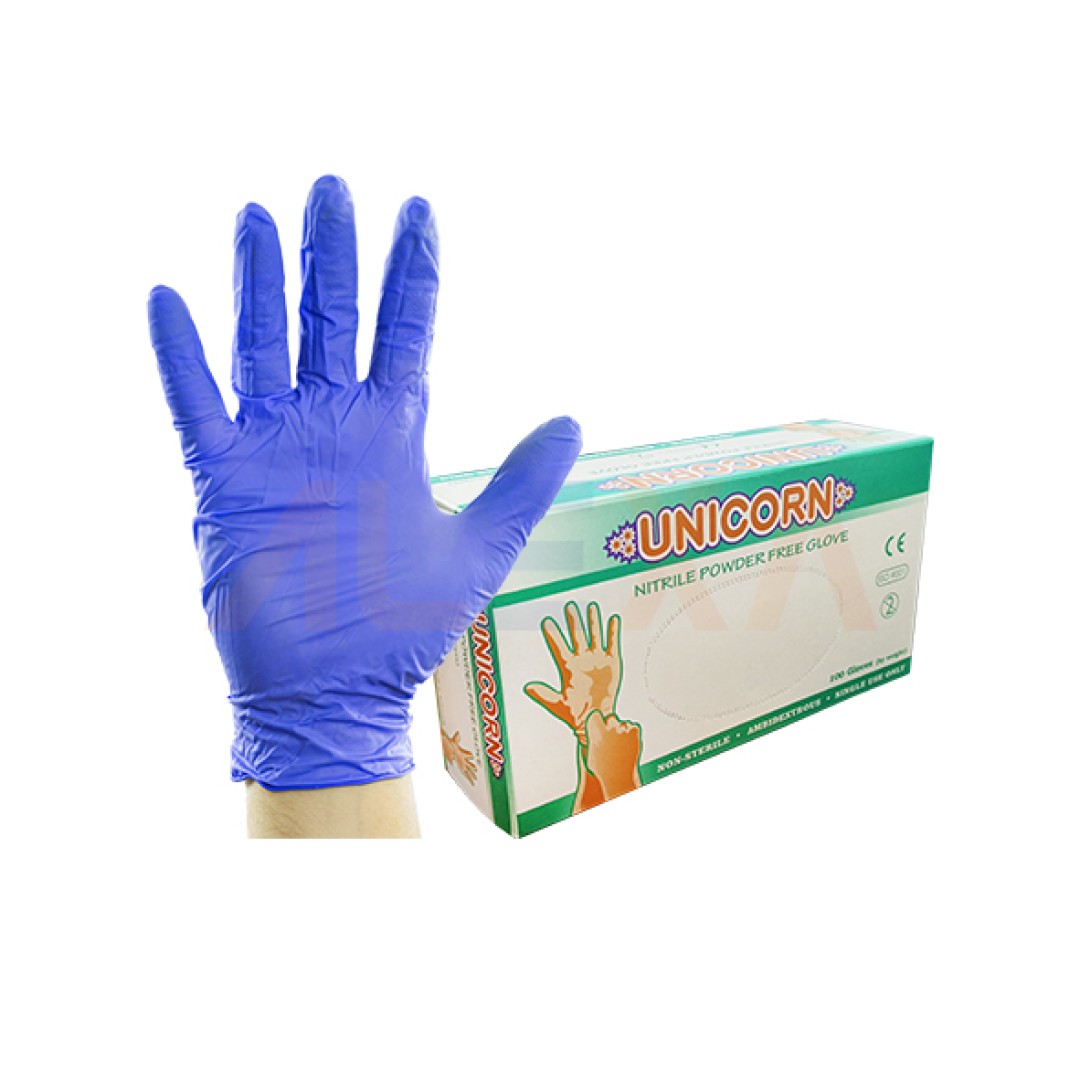 UNICORN Nitrile Powder-Free Examination Gloves 