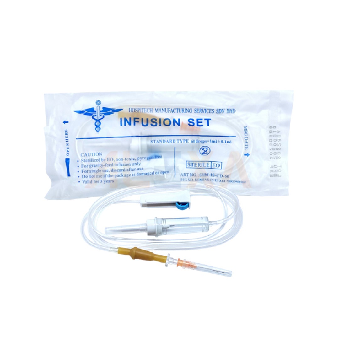 HOSPITECH INFUSION SET (CHILD - 60 DROPS/ML)