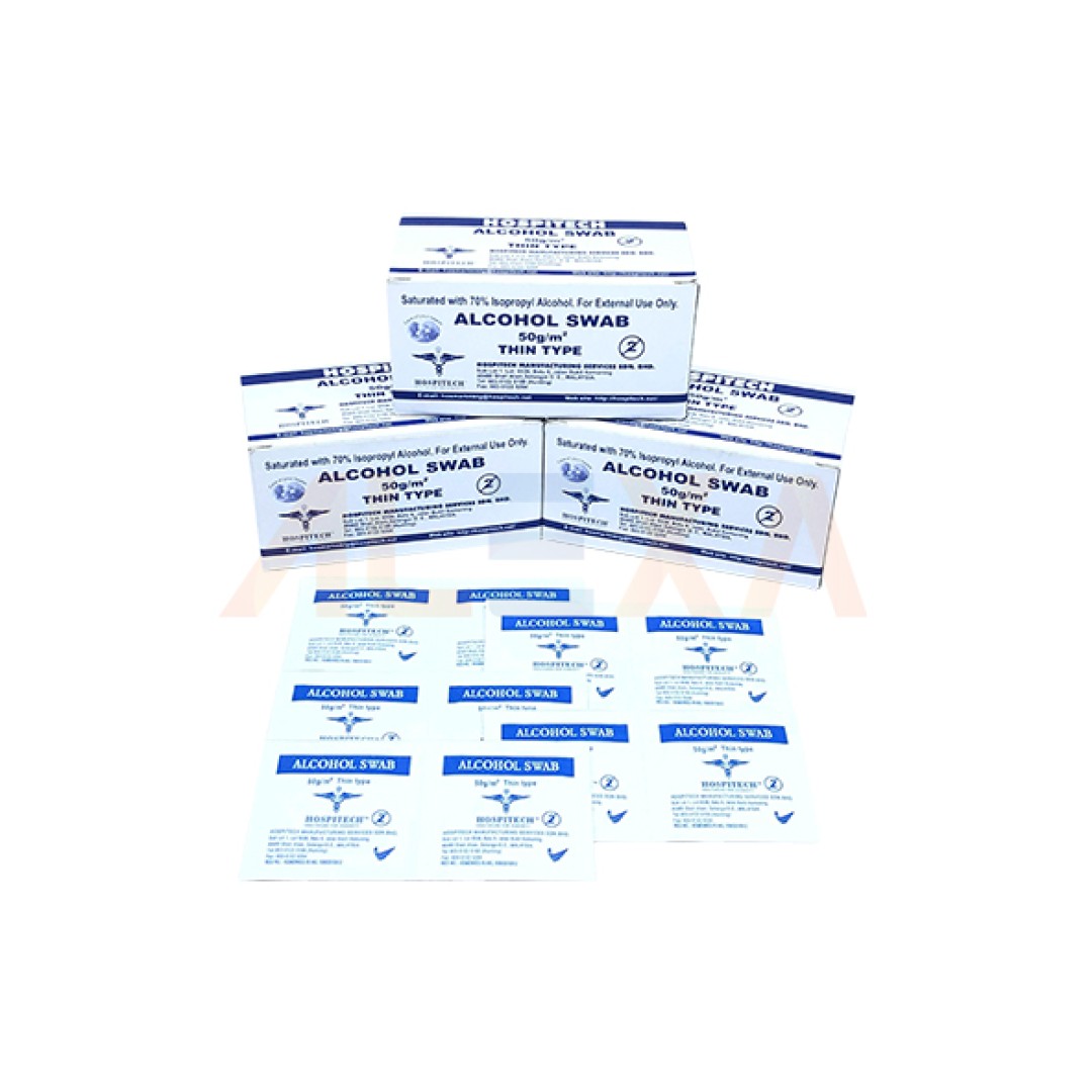 HOSPITECH ALCOHOL SWAB SH-890-2 (THIN TYPE)