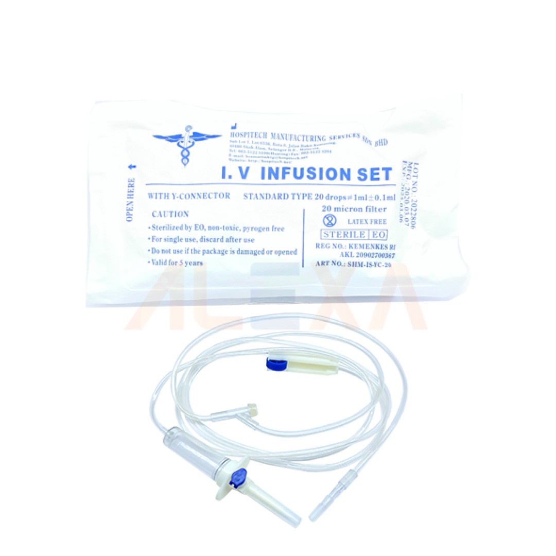 HOSPITECH INFUSION SET Y-CONNECTOR (ADULT)