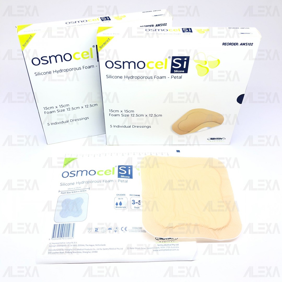 OSMOCEL® Si SILICONE HYDROPOROUS FOAM (PETAL BORDERED)