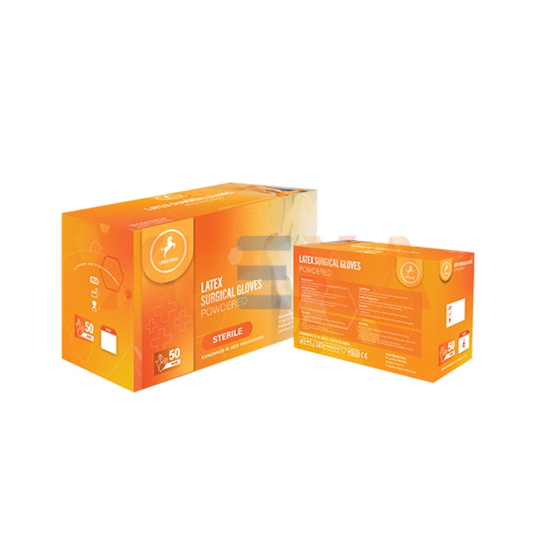 Latex Surgical Gloves (POWDERED)