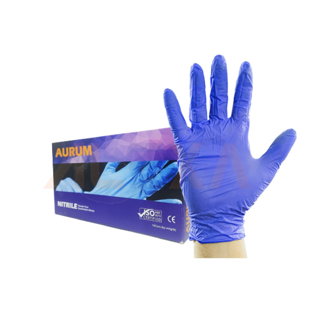 AURUM Powder-Free Nitrile Examination Gloves