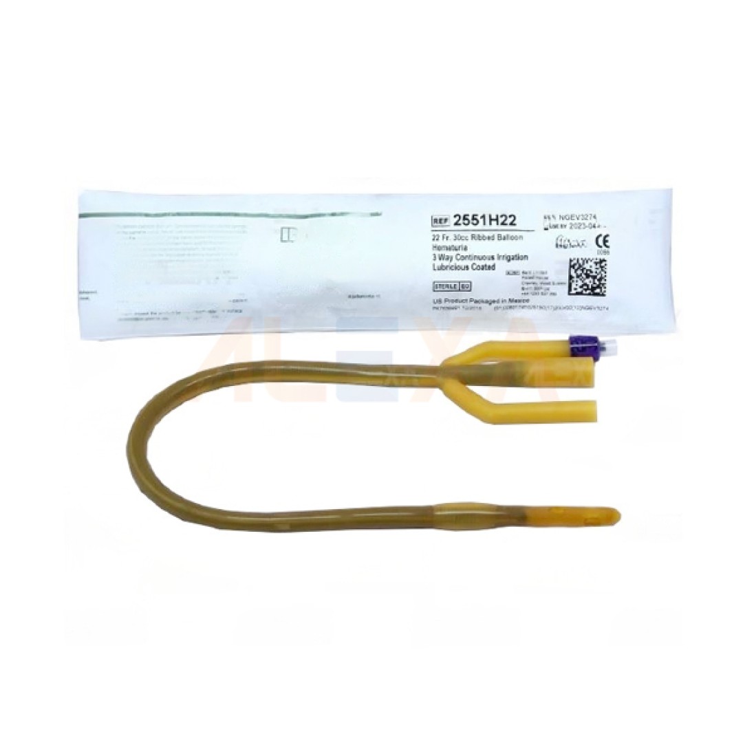BARDEX HEMATURIA 3-WAY FOLEY CATHETER